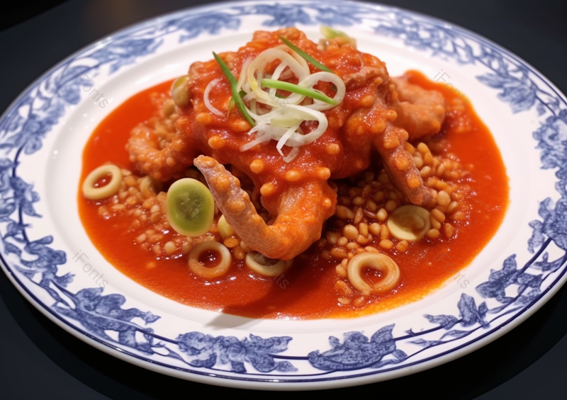 晚餐煮菜松鼠鲑鱼糖醋鱼淡水鱼特写,高清,摄影图,摄影图片,图片大全,摄影图免费下载